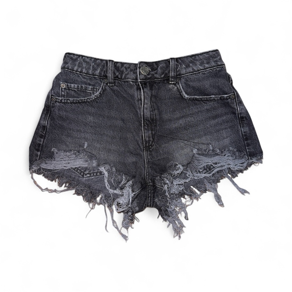 Garage Women’s Black denim shorts